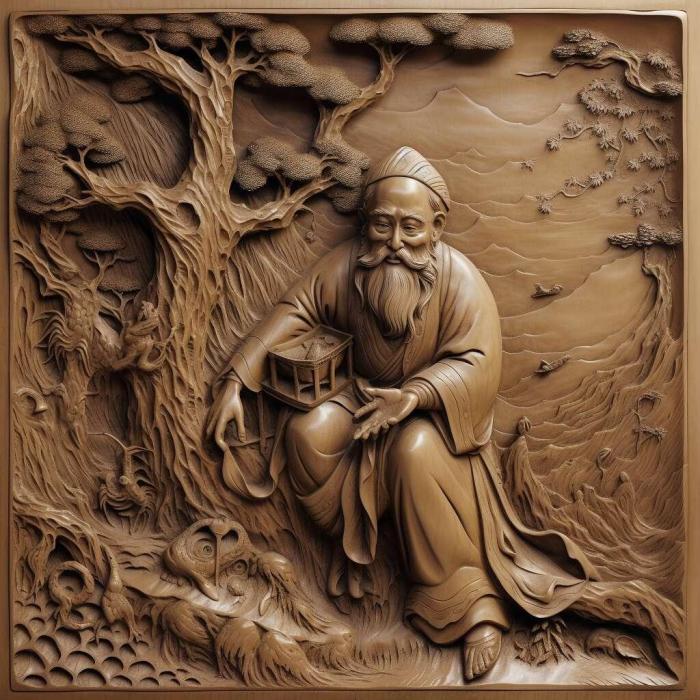 نموذج ثلاثي الأبعاد لآلة CNC 3D Art 